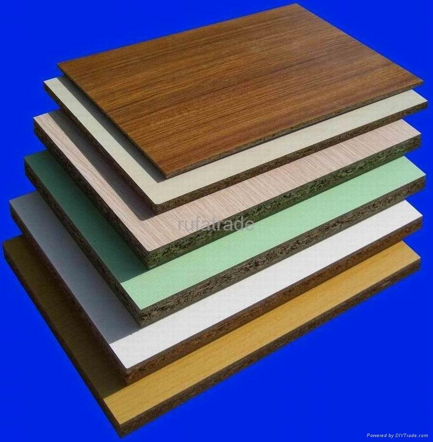 PARTICLE BOARD WITH MELAMINE