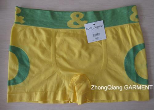 Men's seamless underwear boyshorts 3