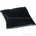 Luxurious Leather/Faux Fur Pillow 1