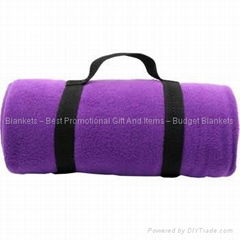 Polyester Fleece Throw Blanket 