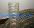 PVC steel-wire & fiber strengthen anti-static hose 1