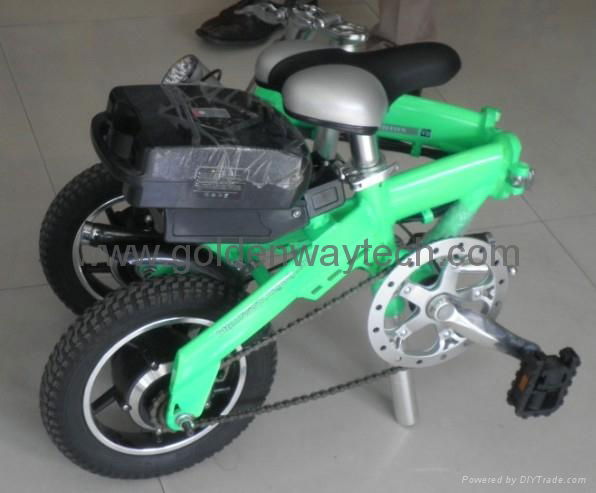 folding electric bicycle with lithium battery  2