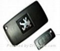 peugeot 407 3 button flip remote  case