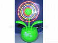 Flower USB & Battery LED Colorful Fan