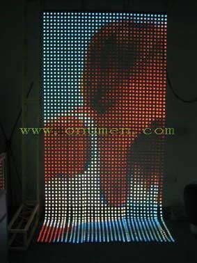 LED flexible Curtain screen 4