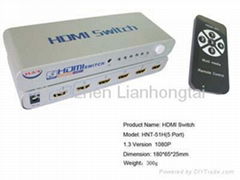 5 port HDMI switch