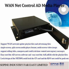 Net Advertising player net ad player WAN ad player