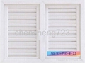 Customized UPVC shutter window