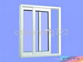 Customized UPVC shutter window 2