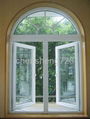 Customized UPVC shutter window 4