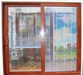 aliminum sliding doors with shutter