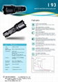 Cree Led Flashing light, Aluminum led torch, Hi-power LED torchlight