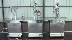 semi automatic aerosol filling machine