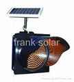 Solar Traffic Warning Light