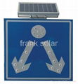 Solar Traffic Warning Light