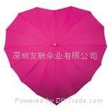 heart umbrella 