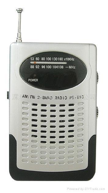 AM/FM two brand Radio with speaker