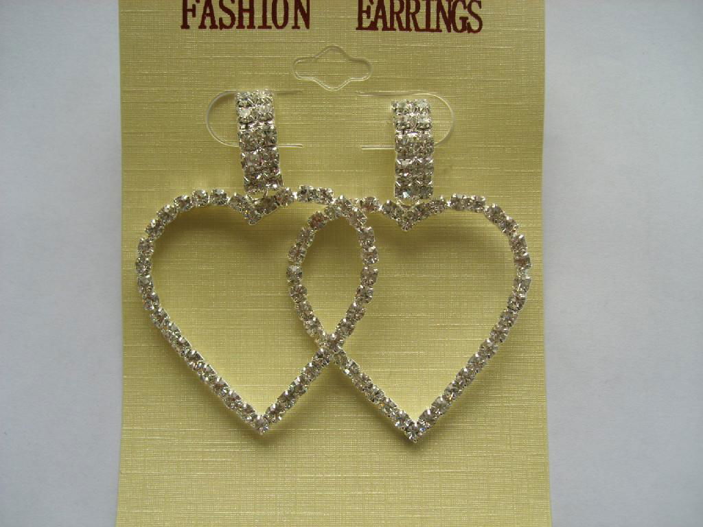 Diamond drop earrings 4