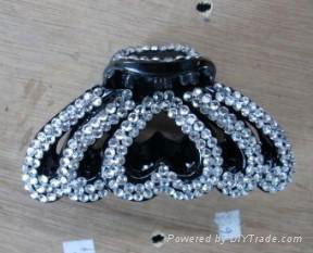 Diamond hair clip