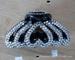 Diamond hair clip