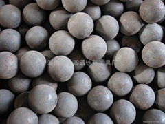 Forged steel ball