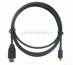 MICRO HDMI TO HDMI 連接線