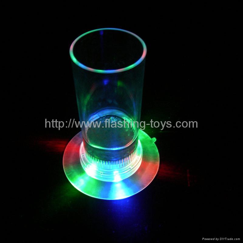 Flashing ice cup