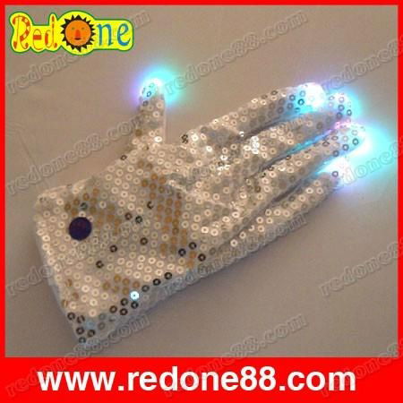 Flashing LED gloves with Multicolor Light