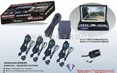 parking sensor with four sensors & camera --- NEW