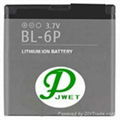 MOBILE PHONE BATTERY BL-6P FOR NOKIA