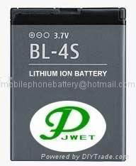 MOBILE PHONE BATTERY BL-4S FOR NOKIA