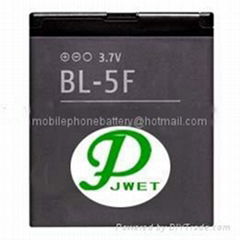 MOBILE PHONE BATTERY BL-5F FOR NOKIA N95