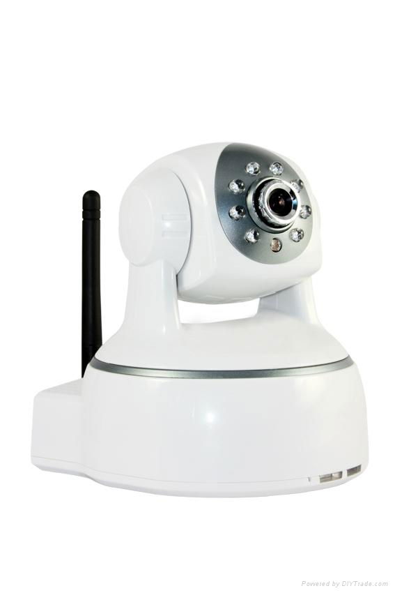 H.264 CMOS IP Camera w/ Two-Way Audio