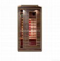 Ceramic infrared sauna