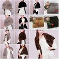 Mink Fur Poncho Fur Cape Fur Scarves