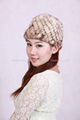 Women's Fur Hat Mink Fur Hats Mink Fur Cap Mink Fur Headgear Fur Chapeau 4 Color 3