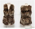 Women's Raccoon Fur Vest Raccoon Fur Coats Raccoon Fur Jackets Z11 2