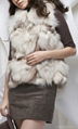 Women's Fox Fur Vests Fox Fur Coats Fox Fur Jackets Fox Legs Fur Z18 2