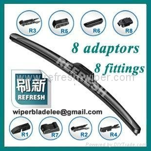 Multi Clips Flat Wiper Blades 2