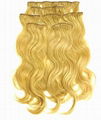 Clip hair extensions/body wave 1