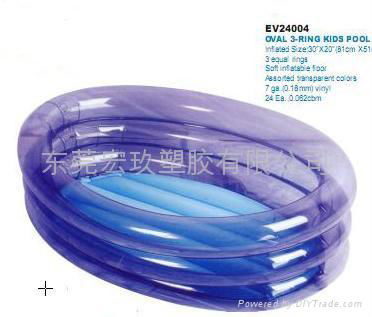 PVC充气游泳池 4