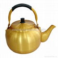 Aluminum Yellow Kettle 2