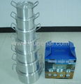 Aluminum 7 pcs cooking pots 3