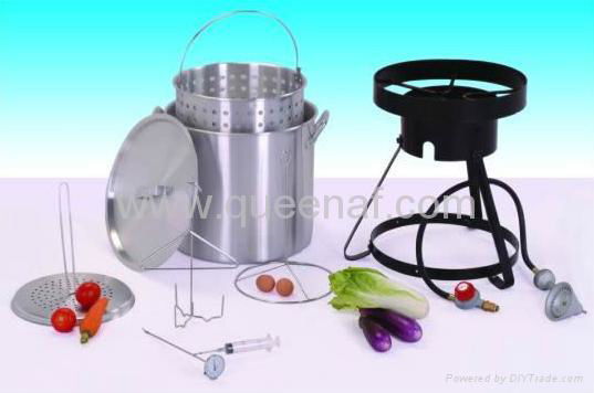 Aluminum Turkey pots 2