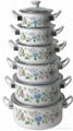 Enamel Casseroles 4