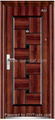 steel wooden door