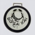enamel round and square metal l   age tag  3