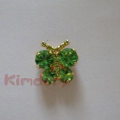 Decorative accessory zinc alloy + strass