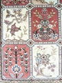 Hand knotted pure silk carpet 2