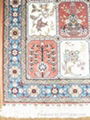 Hand knotted pure silk carpet 3